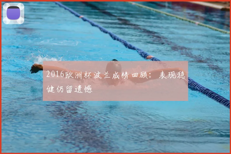2016欧洲杯波兰成绩回顾:表现稳健仍留遗憾
